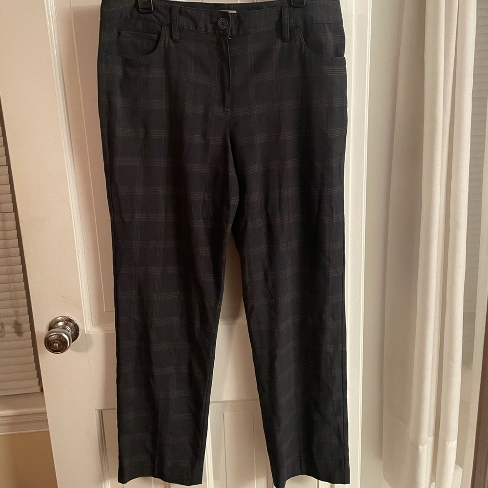 Adorable Plaid Work Pants